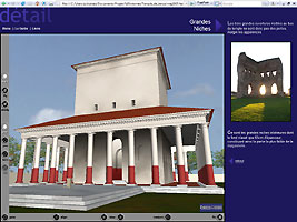 Restitution 3D du temple de Janus